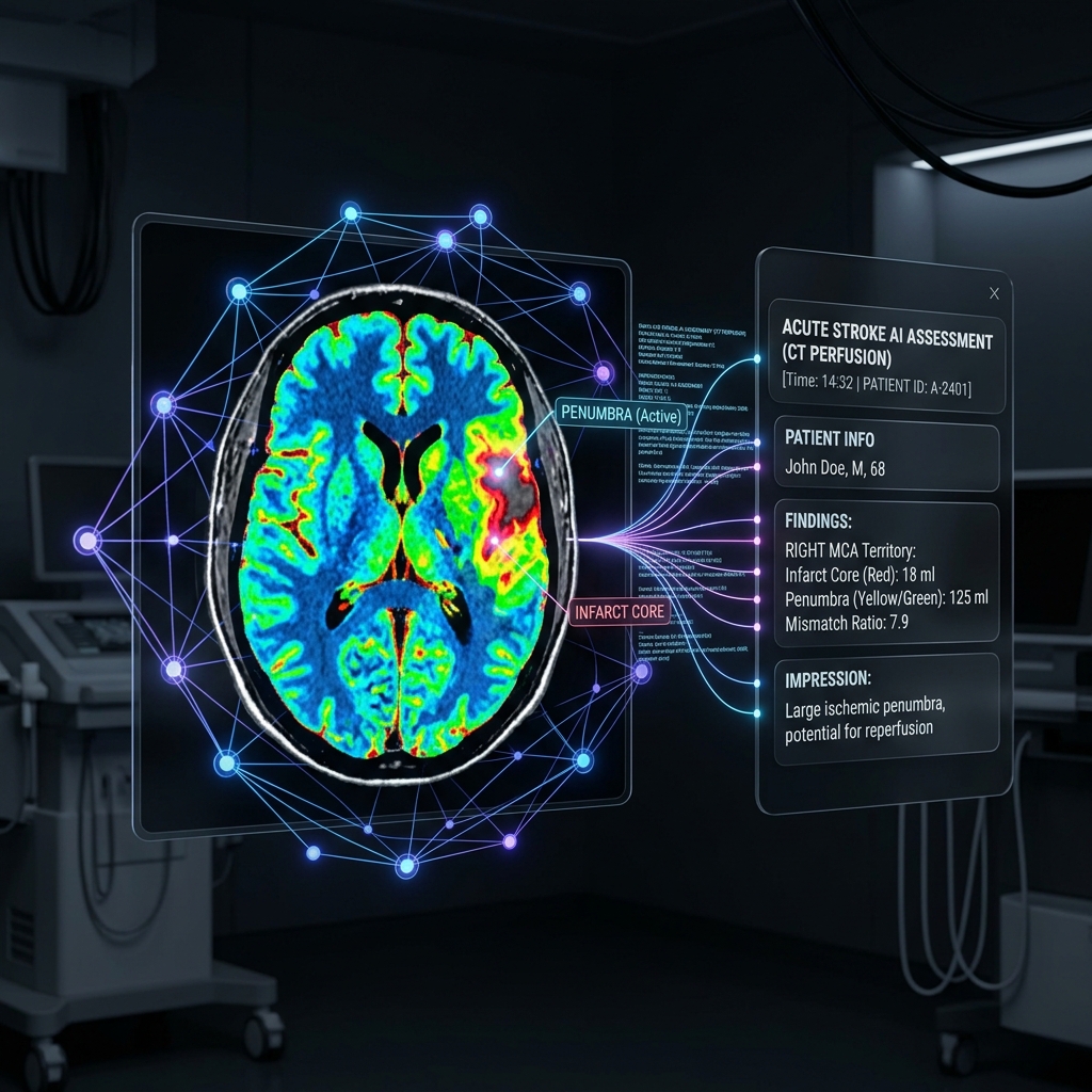 CT Perfusion AI Process